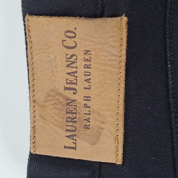 Lauren Jeans Co Mid-Rise Black Jeans Size 10 Inseam 28.5 - Picture 12 of 17